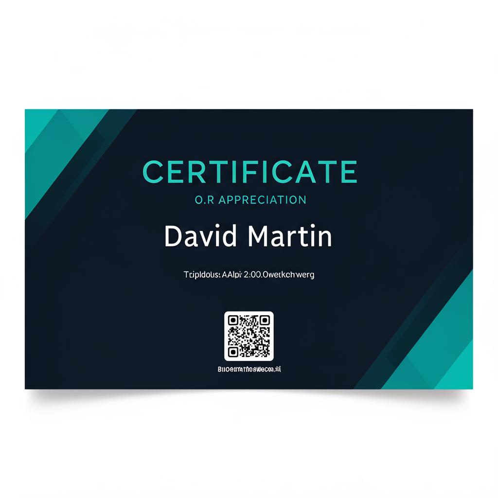 Sealbound certificate template preview