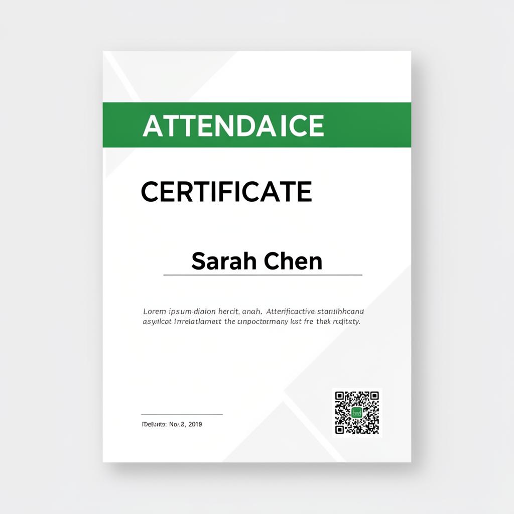 Sealbound certificate template preview