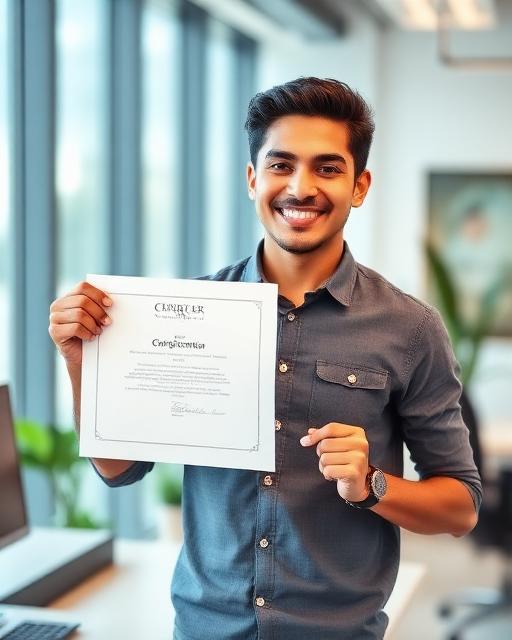 Happy Diploma recipient