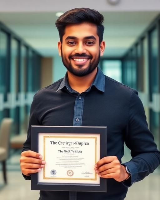 Happy Award recipient